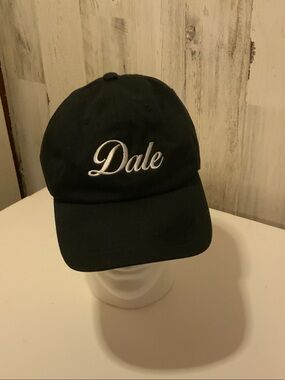 The Classic Black Cap with White Script